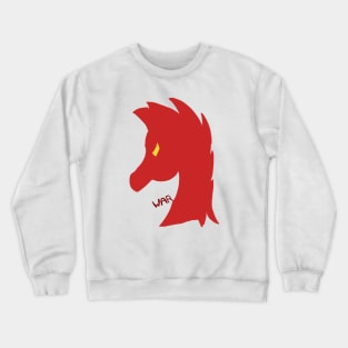 Red Horse Emblem (War) Crewneck Sweatshirt